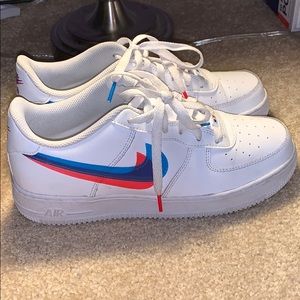 Nike Airforce 1 “3D Glasses” (Gently worn)